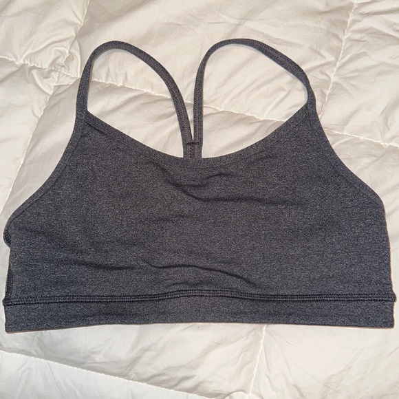 Lululemon Y Back Sports Bra Grey Size 4